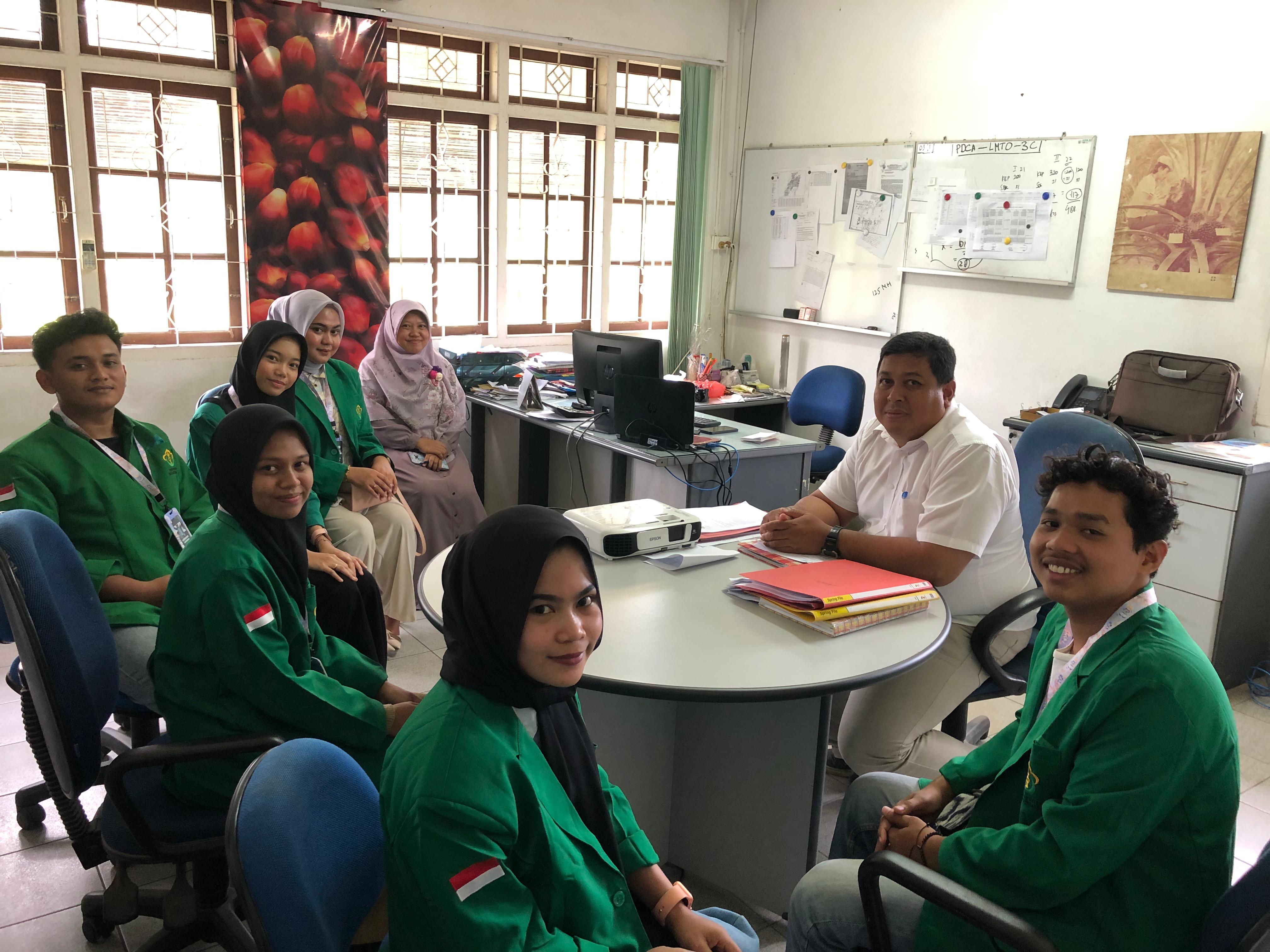 7 Mahasiswa AET PKL di PT Lonsum